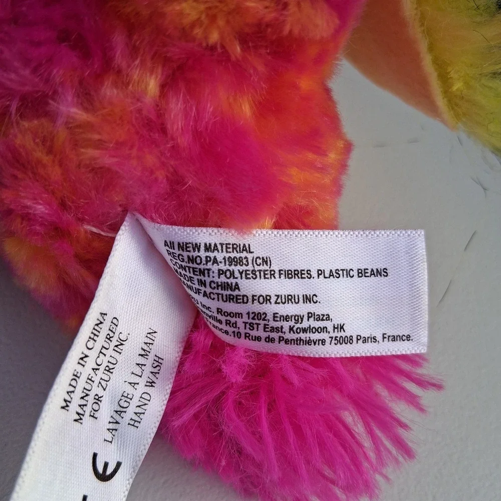Plush Toy Birds Lot Of 5 Aurora Flamingo Peeps Pink Hatchimal Bird Circus